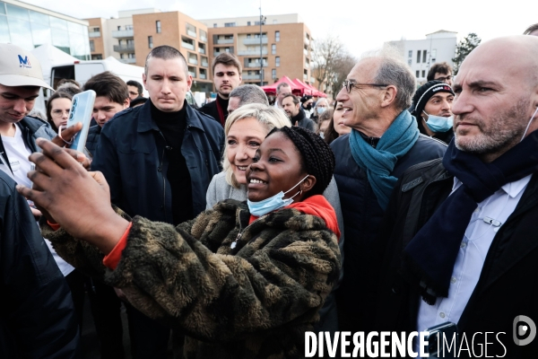 Marine Le Pen dans le Nord