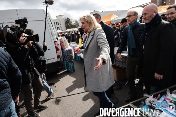 Marine Le Pen dans le Nord