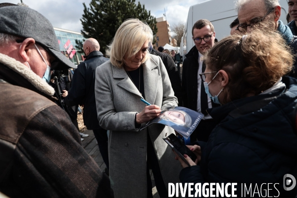 Marine Le Pen dans le Nord