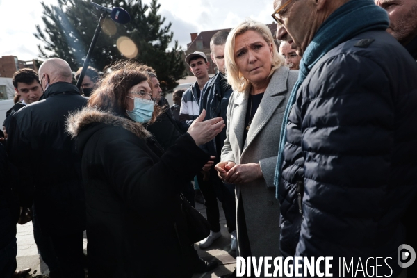 Marine Le Pen dans le Nord