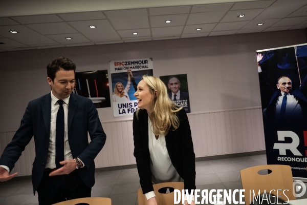 Meeting de Marion Marechal Le Pen et Guillaume Peltier