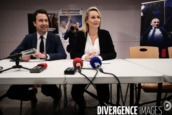 Meeting de Marion Marechal Le Pen et Guillaume Peltier