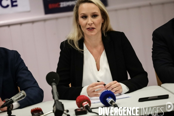 Meeting de Marion Marechal Le Pen et Guillaume Peltier