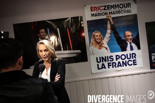 Meeting de Marion Marechal Le Pen et Guillaume Peltier