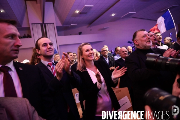 Meeting de Marion Marechal Le Pen et Guillaume Peltier