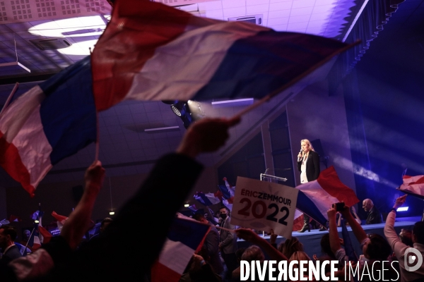 Meeting de Marion Marechal Le Pen et Guillaume Peltier