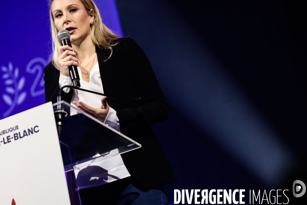 Meeting de Marion Marechal Le Pen et Guillaume Peltier