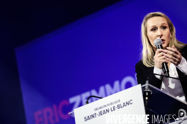 Meeting de Marion Marechal Le Pen et Guillaume Peltier