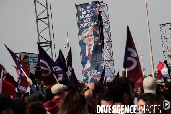 Jean luc melenchon - marche marseillaise pour la vie republique