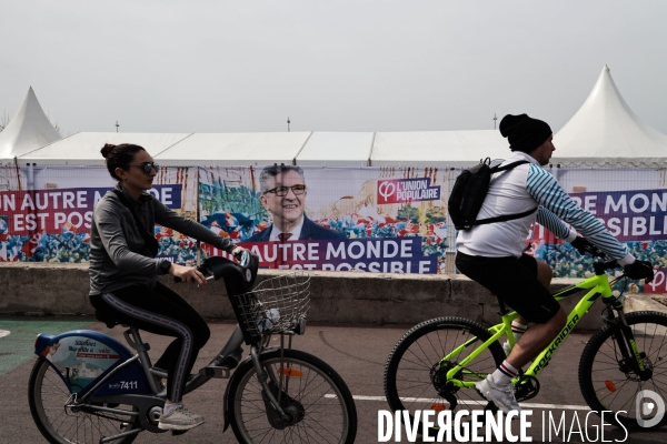 Jean luc melenchon - marche marseillaise pour la vie republique