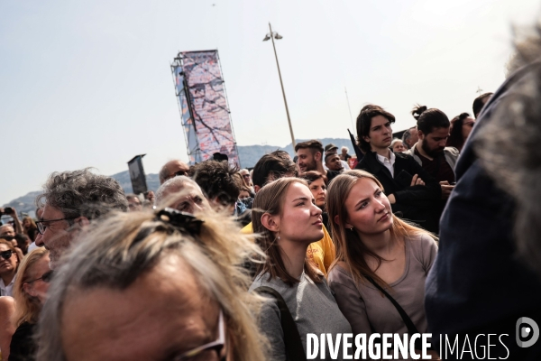 Jean luc melenchon - marche marseillaise pour la vie republique