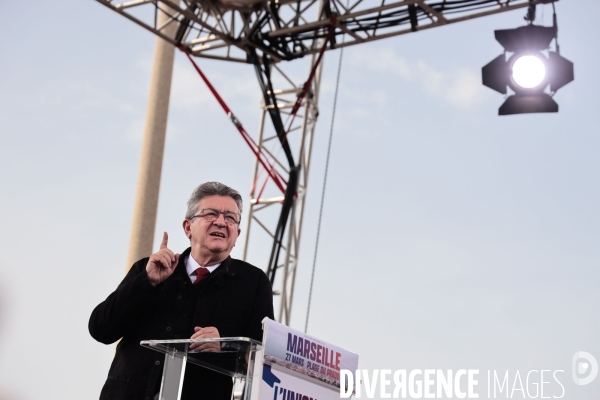 Jean luc melenchon - marche marseillaise pour la vie republique