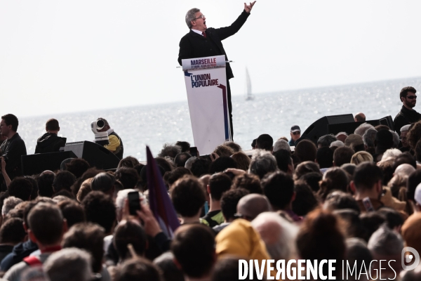 Jean luc melenchon - marche marseillaise pour la vie republique