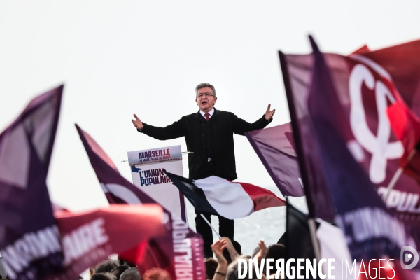 Jean luc melenchon - marche marseillaise pour la vie republique