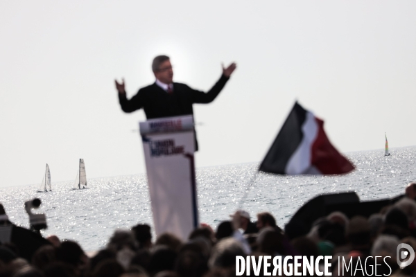 Jean luc melenchon - marche marseillaise pour la vie republique