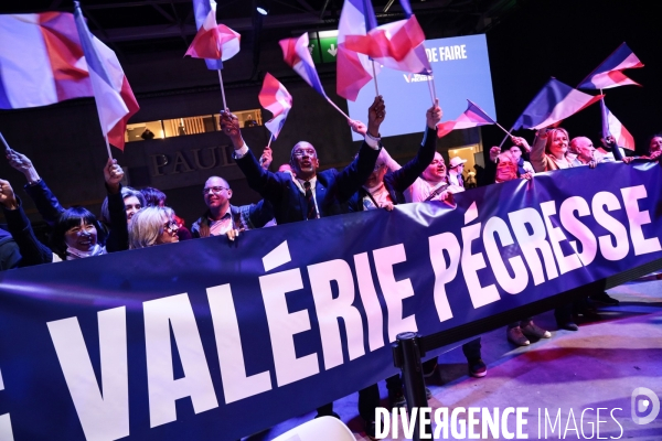 Valerie pecresse - meeting de la porte de versailles