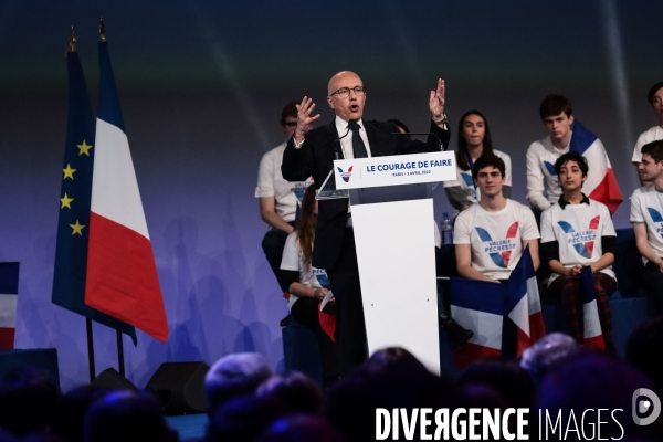 Valerie pecresse - meeting de la porte de versailles