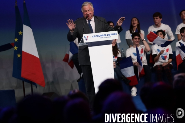 Valerie pecresse - meeting de la porte de versailles