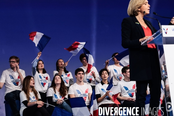 Valerie pecresse - meeting de la porte de versailles