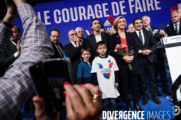 Valerie pecresse - meeting de la porte de versailles