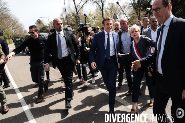 Emmanuel Macron Dans le Grand Est