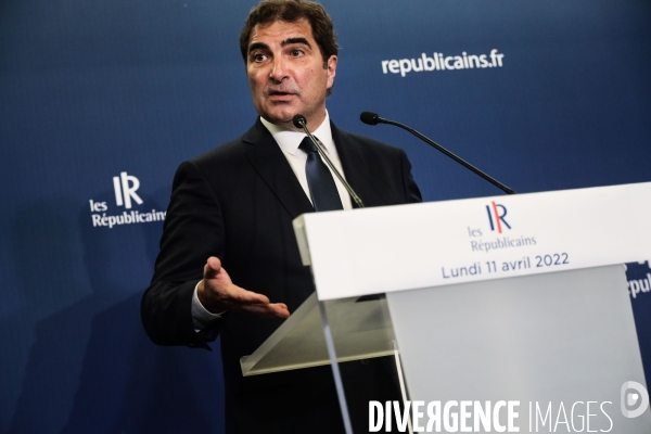 Les republicains - bureau politique du 11 avril 2022