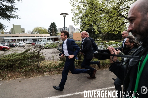 Emmanuel Macron Dans le Grand Est