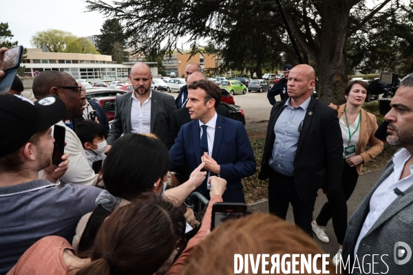 Emmanuel Macron Dans le Grand Est