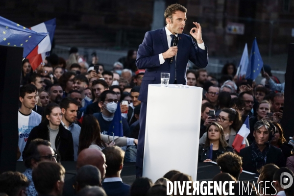 Emmanuel Macron Dans le Grand Est