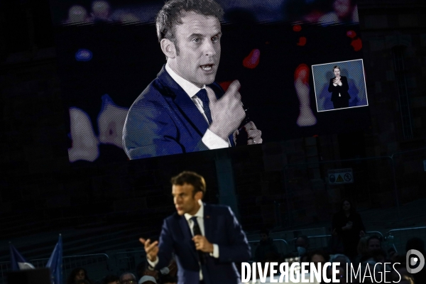 Emmanuel Macron Dans le Grand Est