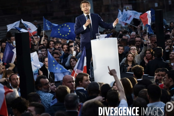 Emmanuel Macron Dans le Grand Est