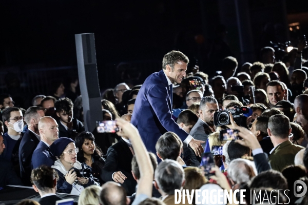 Emmanuel Macron Dans le Grand Est