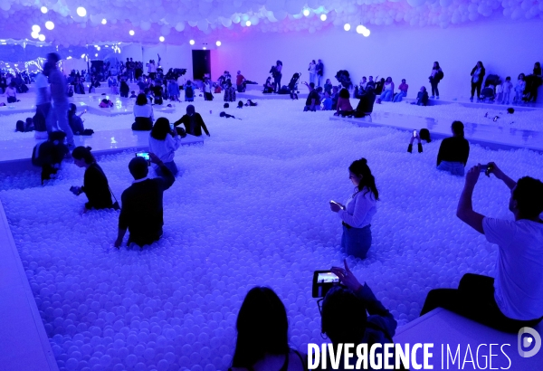 Pop Air à la Villette,une experience ludique et immersive au coeur d oeuvres XXL