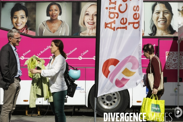 Bus  Agir pour le coeur des femmes 