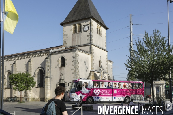 Bus  Agir pour le coeur des femmes 