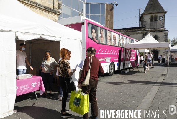 Bus  Agir pour le coeur des femmes 