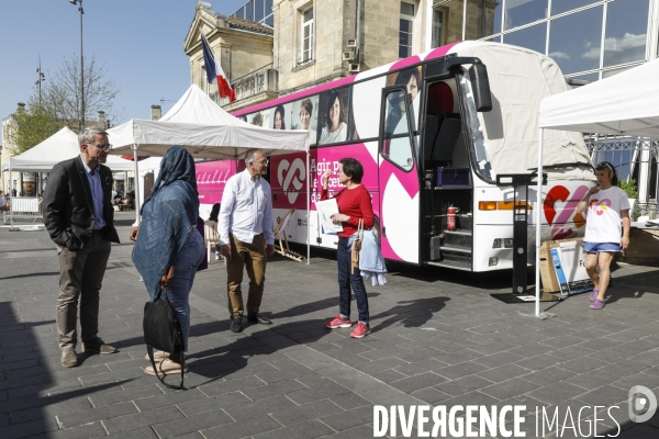 Bus  Agir pour le coeur des femmes 