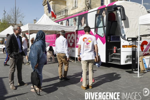 Bus  Agir pour le coeur des femmes 