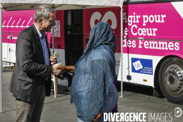 Bus  Agir pour le coeur des femmes 