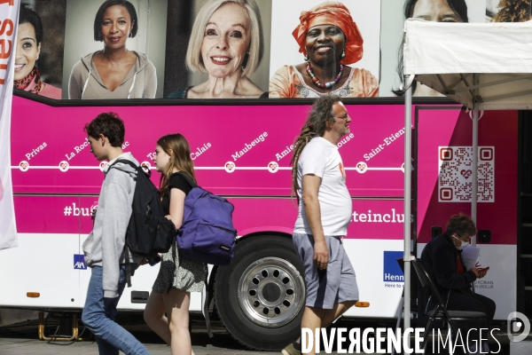 Bus  Agir pour le coeur des femmes 