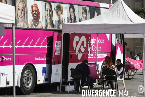 Bus  Agir pour le coeur des femmes 