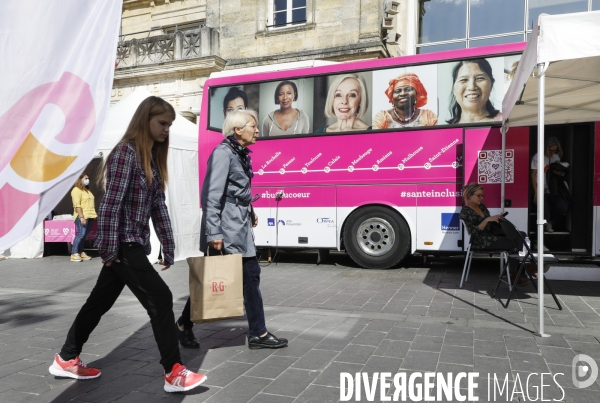 Bus  Agir pour le coeur des femmes 