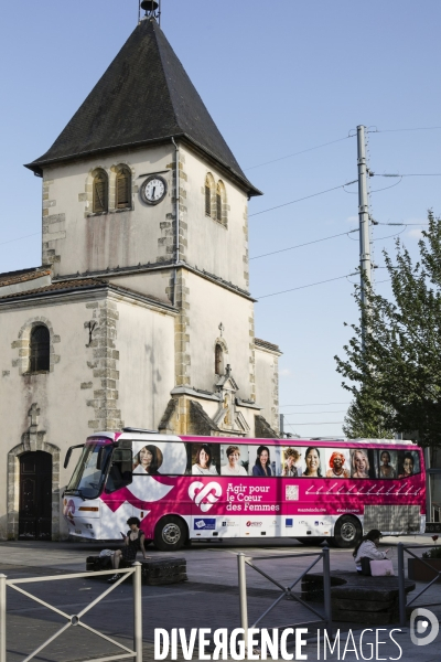 Bus  Agir pour le coeur des femmes 