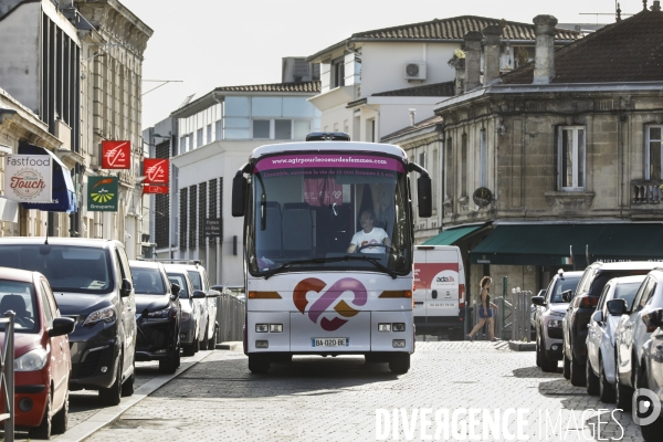 Bus  Agir pour le coeur des femmes 