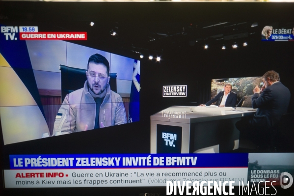 Zelensky sur BFM-TV