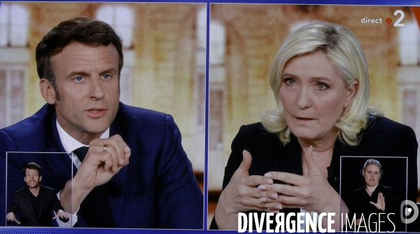 Debat televise election presidentielle 2022