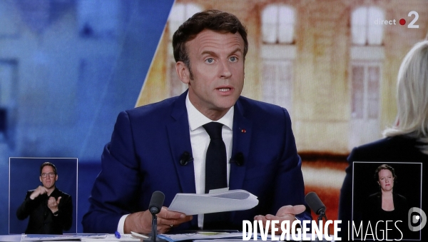 Debat televise election presidentielle 2022