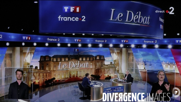 Debat televise election presidentielle 2022