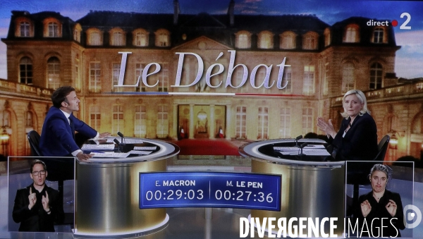 Debat televise election presidentielle 2022