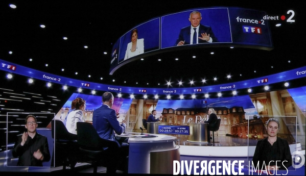 Debat televise election presidentielle 2022